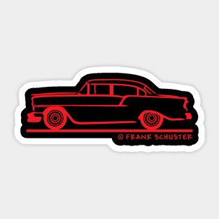 1956 Chevrolet Bel Air Sedan Sticker